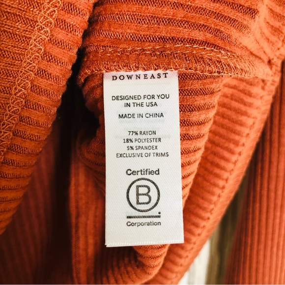 NWT Downeast Claire Ribbed Top - Picture 11 of 13